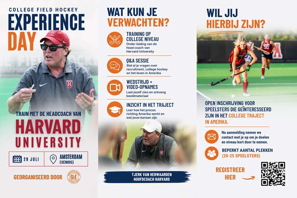 College Field Hockey Experience Day flyer